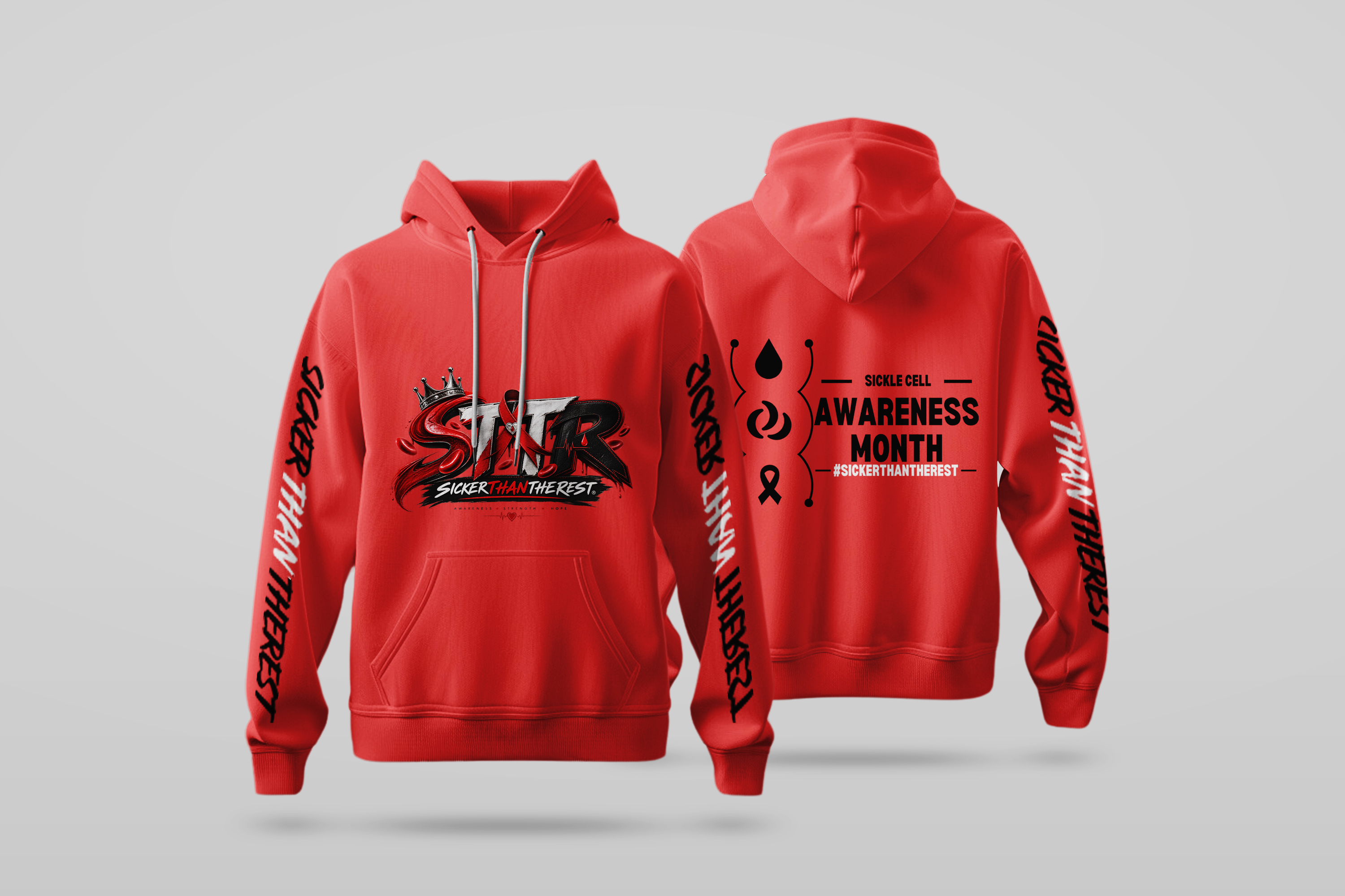 STTR Sickle Cell Awareness Warrior Hoodie
